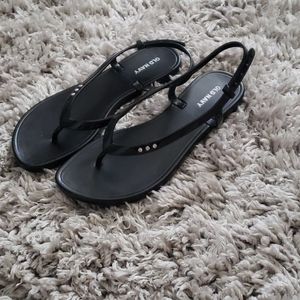 Black sandals